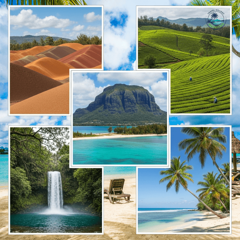 Collection of Mauritius tours including Chamarel and Le Morne